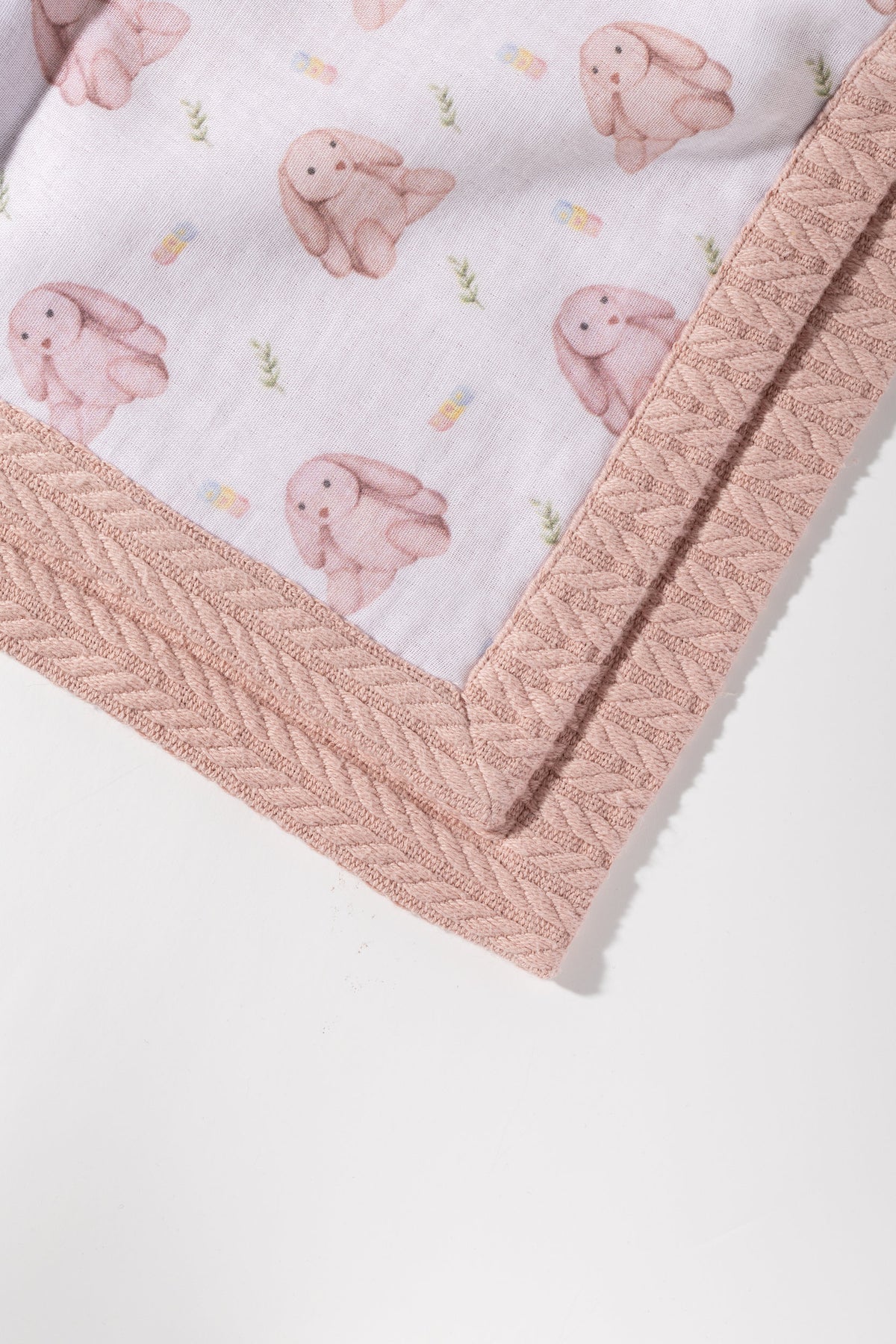Bunney Bella Personalized Baby Blanket – 100% Cotton