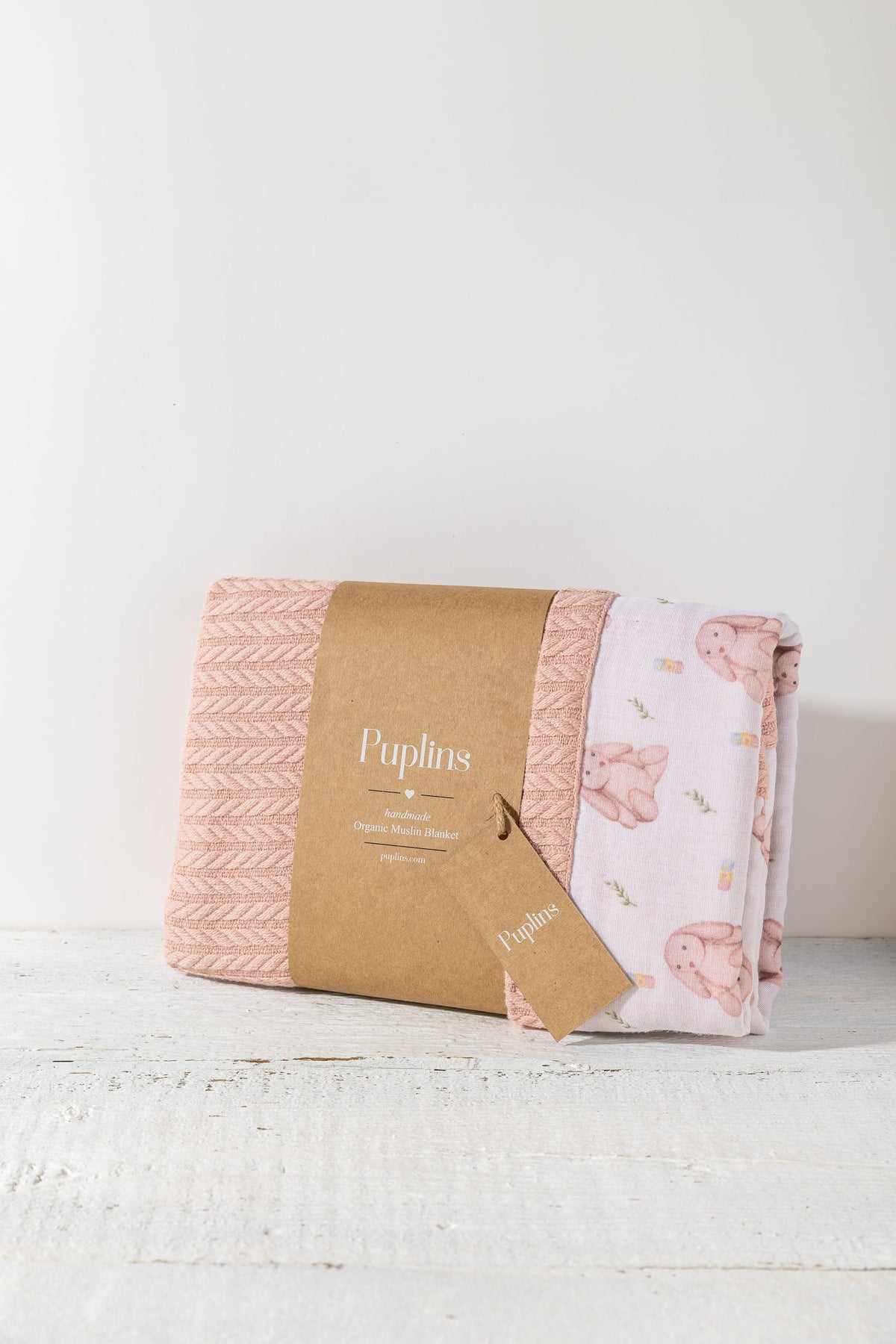 Bunney Bella Personalized Baby Blanket – 100% Cotton
