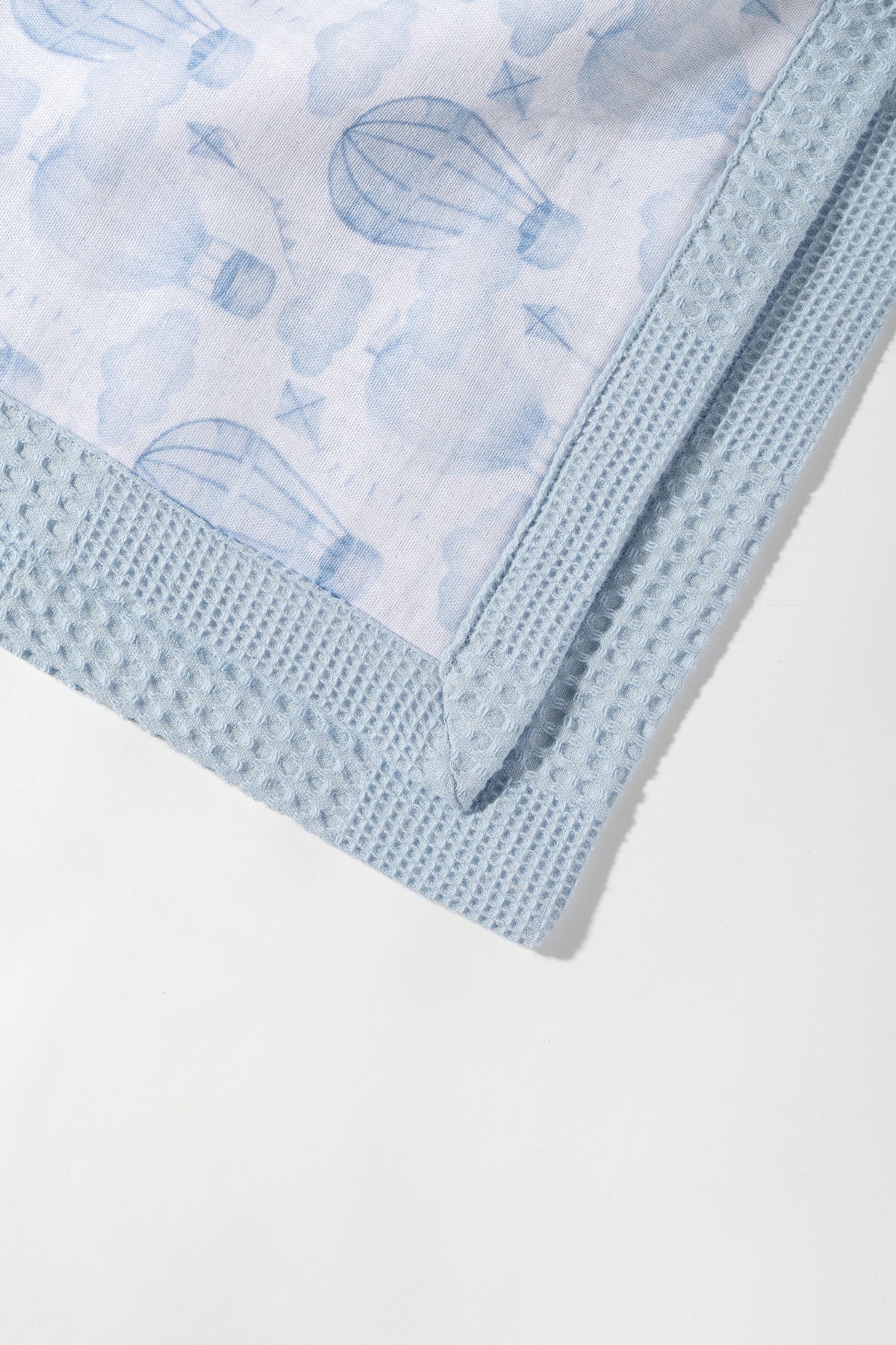 Cloudy Balloon Personalized Baby Blanket – 100% Cotton