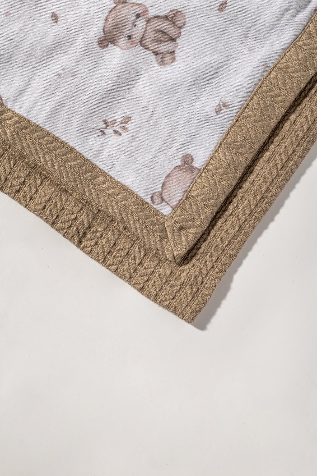 Bobo Bear Personalized Baby Blanket – 100% Cotton
