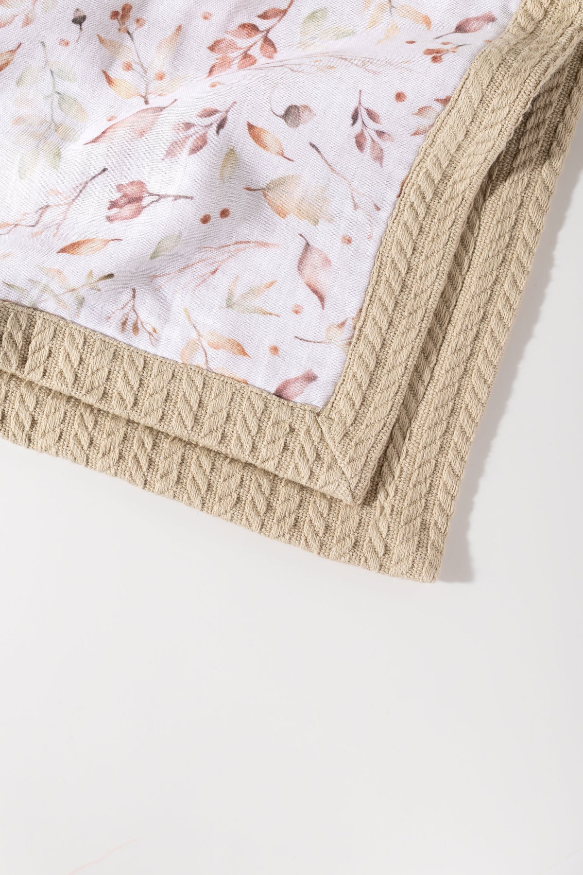 Fall Bouquet Personalized Baby Blanket – 100% Cotton