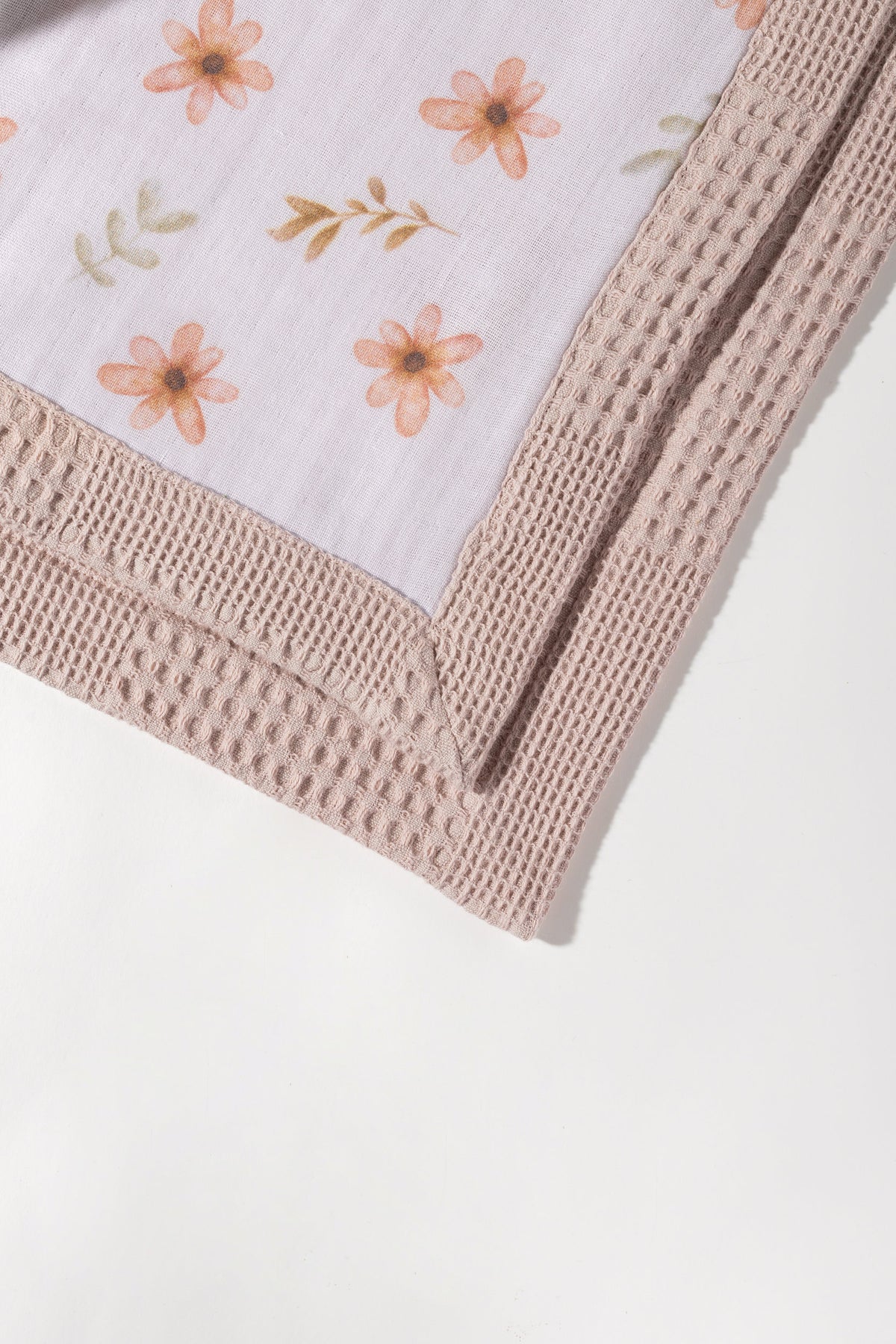 Pink Bloom Personalized Baby Blanket – 100% Cotton