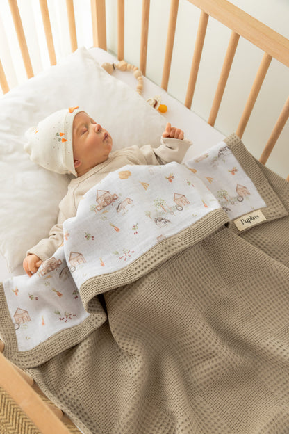 Pony Pal Personalized Baby Blanket – 100% Cotton