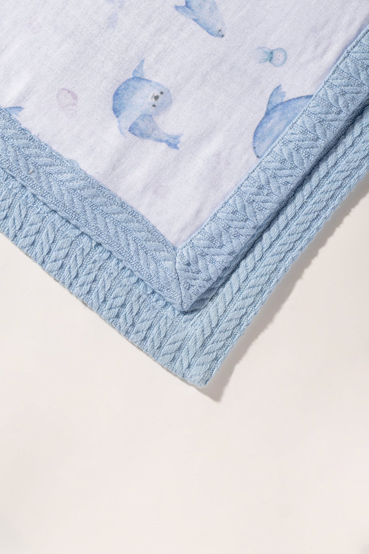 Sally Seal Personalized Baby Blanket – 100% Cotton