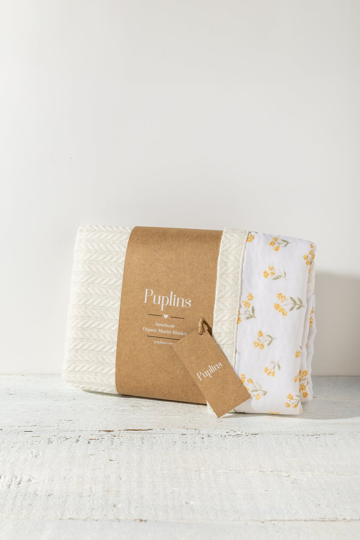 Yellow Bloom Personalized Baby Blanket – 100% Cotton